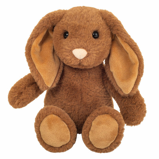 Teddy Hermann Häschen Cara, Kuscheltier, Stofftier, Plüschtier, dunkelbraun, 25 cm, 939764