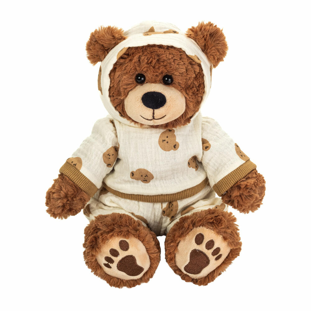 Teddy Hermann Herzekind Schlafanzugbär Leonie, Kuscheltier, Stofftier, Plüschtier, 30 cm, 939818