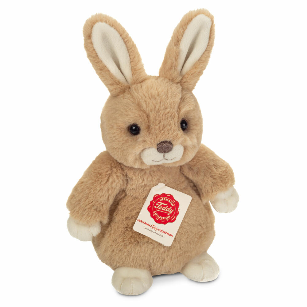 Teddy Hermann Herzekind Hase Livia, Kuscheltier, Stofftier, Plüschtier, Beige, 20 cm, 939870