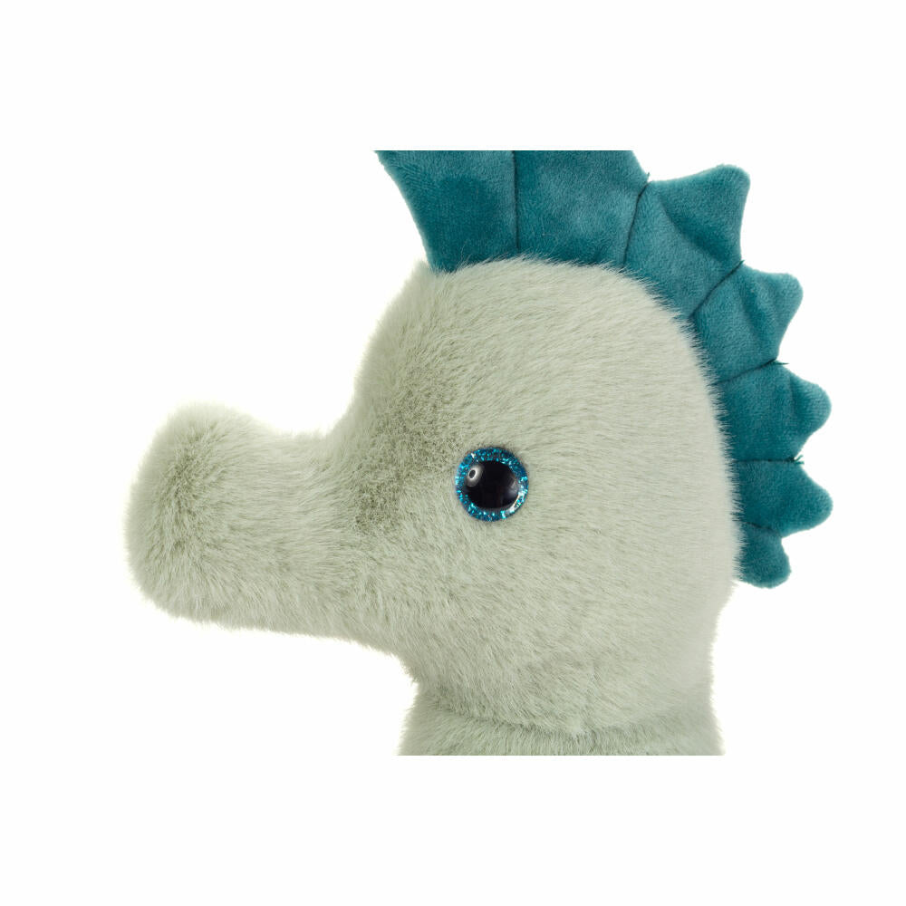 Teddy Hermann Herzekind Seepferdchen Melba, Kuscheltier, Stofftier, Plüschtier, Salbeigrün, 23 cm, 939894