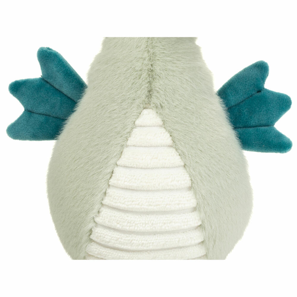 Teddy Hermann Herzekind Seepferdchen Melba, Kuscheltier, Stofftier, Plüschtier, Salbeigrün, 23 cm, 939894