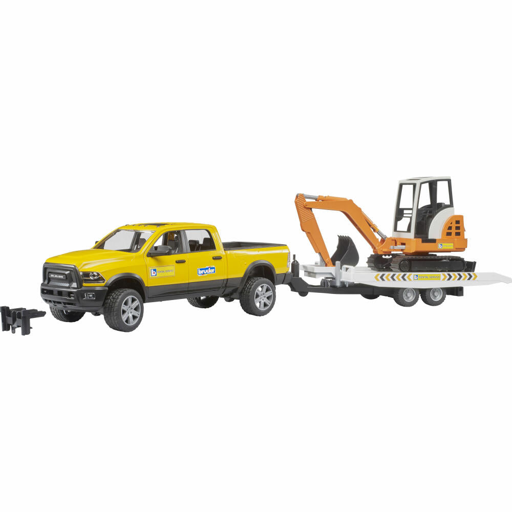 Bruder RAM 2500 Power Wagon Service+Minibagger, 2546