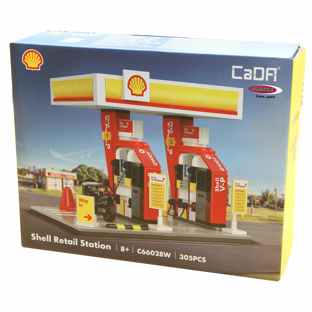 CaDA Shell Tankstelle Bricks, 402858