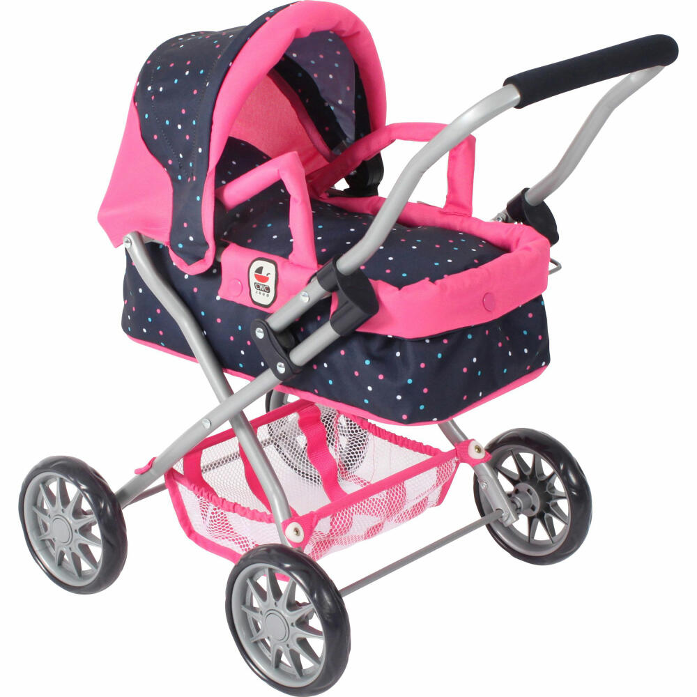 Bayer Chic Mini-Kuschelwagen SMARTY Konfetti, pink, 555-84