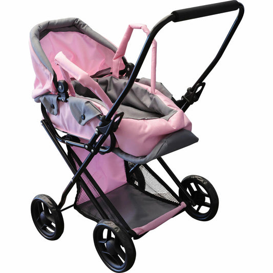 Amia Puppenwagen Rosy mit Ablagekorb, 55210969