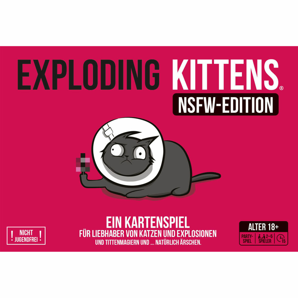 Asmodee Exploding Kittens NSFW-Edition, EXKD0029