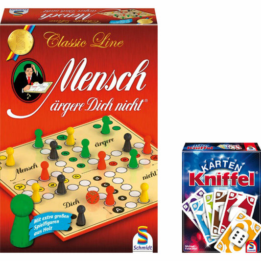 Classic Line Mädn Classic Line + Kniffel Kartenspiel, 49328