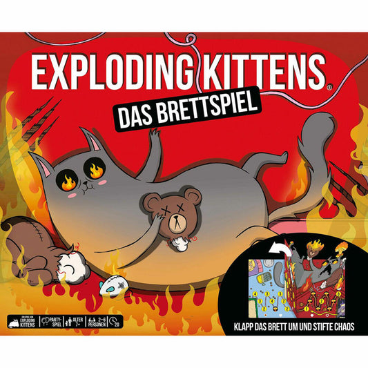 Asmodee Exploding Kittens Brettspiel, EXKD0057