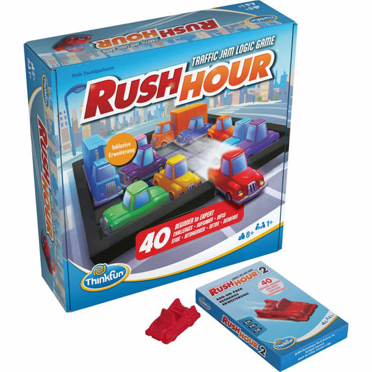 Thinkfun Rush Hour + Erweiterung Bundle neu, 76613