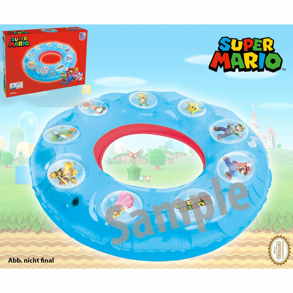 Super Mario Schwimmring, 98cm, 16191