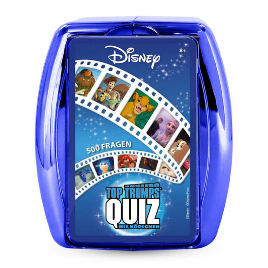 Winning Moves Quiz - Disney Vol. 2, Quizspiel, Wissensspiel, Familienspiel, ab 6 Jahren, WM03821-GER-6