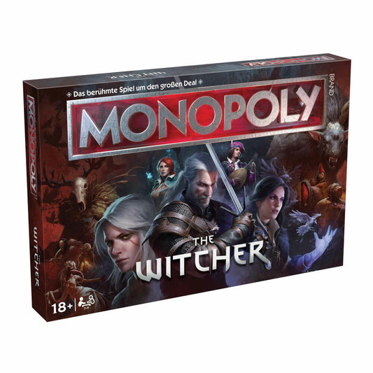 Winning Moves Monopoly - The Witcher, Brettspiel, Gesellschaftsspiel, ab 18 Jahren, WM04623-GER-6