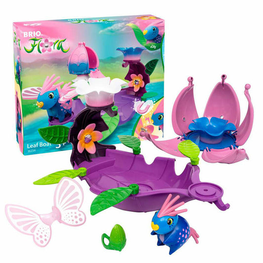 Brio Flora Lilys Blätter-Boot, Spielset, Spielfigur, Figur, Spielzeug, 63623400
