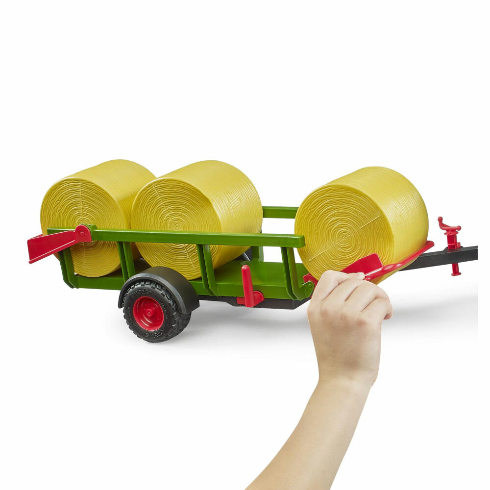 Bruder Rundballensammler, Anhänger, Rundballen, Hänger, Landwirtschaft, 02204