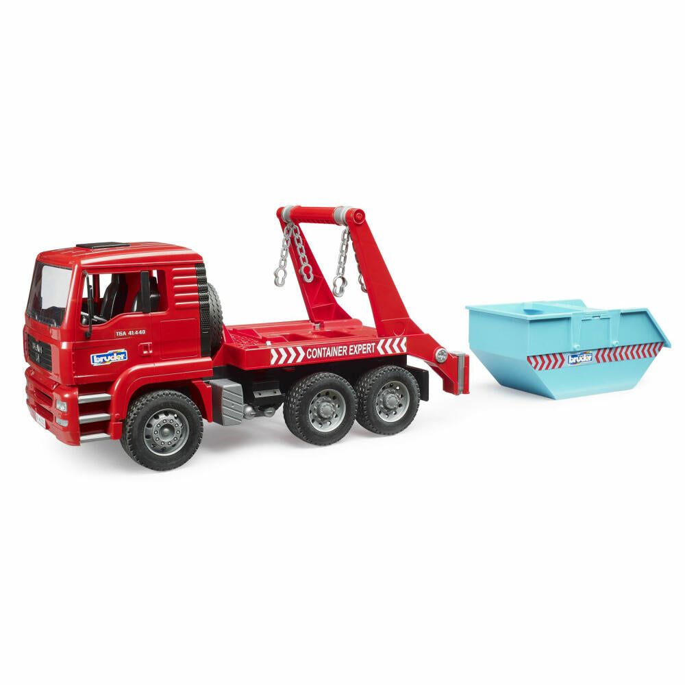 Bruder MAN TGA Absetzcontainer-LKW, Lastwagen, Spielzeugauto, Spielzeug, 02741