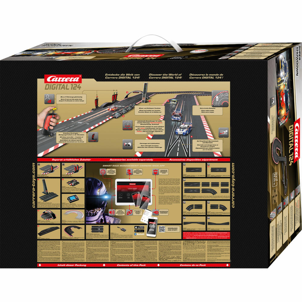 Carrera Autorennbahn Set Digital 124 Super Showdown, 1:24, 20023639