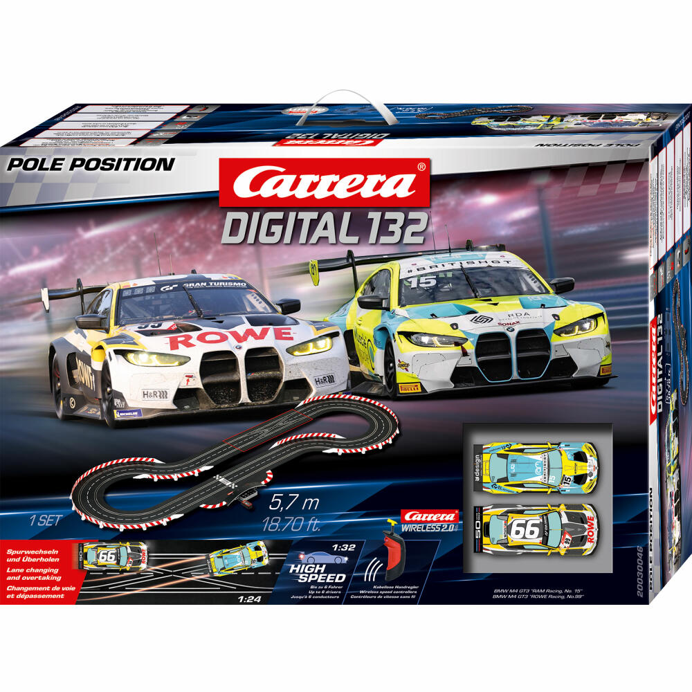 Carrera Autorennbahn Set Digital 132 Pole Position, 1:32, 20030046