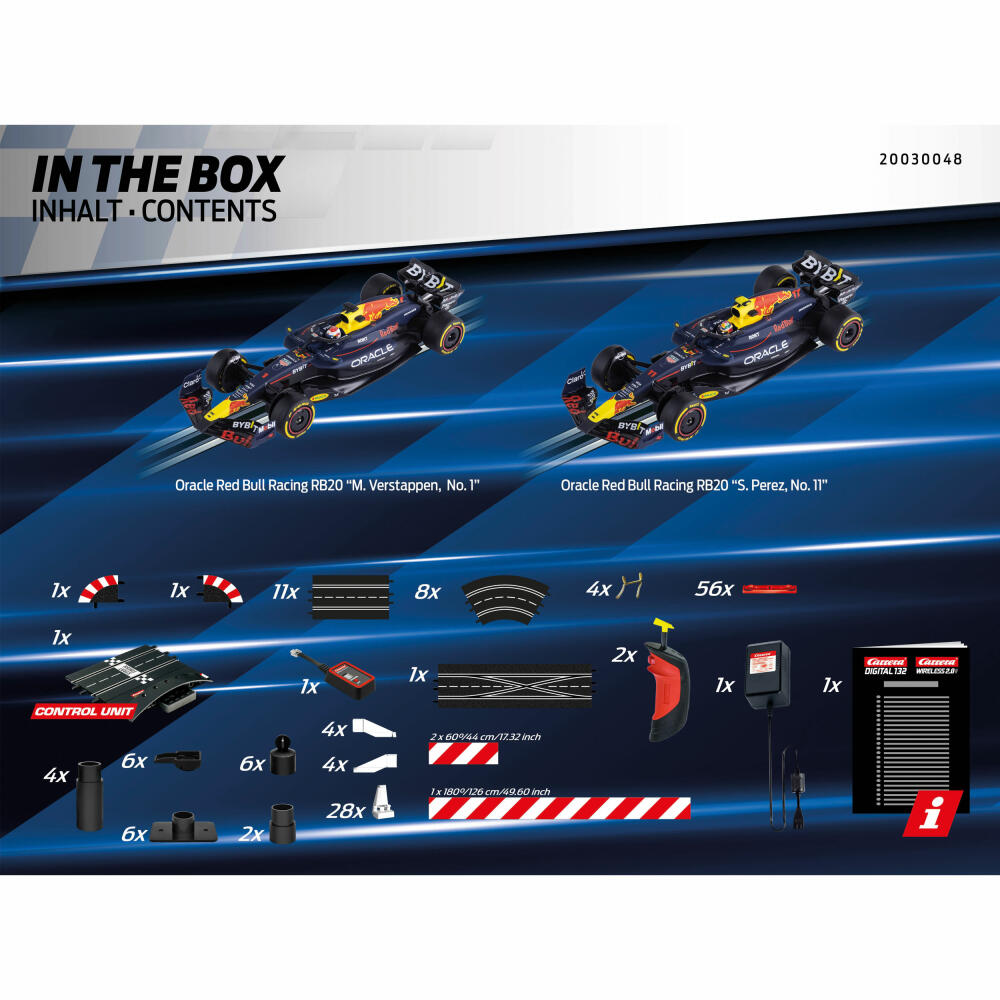 Carrera Autorennbahn Set Digital 132 Race of the Champions, 1:32, 20030048