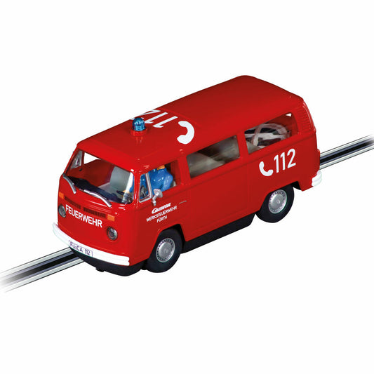 Carrera Autorennbahn-Fahrzeug Digital 132 VW Bus T2b Feuerwehr, 1:32, 20032083