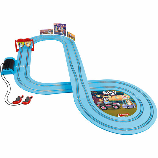 Carrera Autorennbahn Set First Bluey & Bingo - Lets Go, 1:50, 20063055