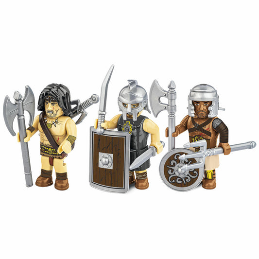 Cobi Klemmbaustein-Set Imperium Romanum - Gladiatoren, 3 Figuren, COBI-20066