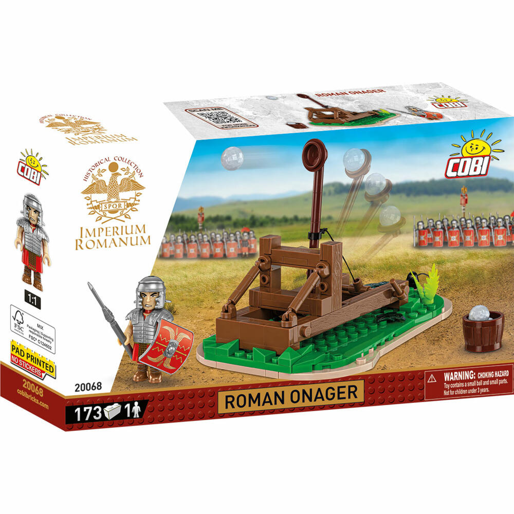 Cobi Klemmbaustein-Set Imperium Romanum - Katapult,  Onager, 173 Teile, COBI-20068