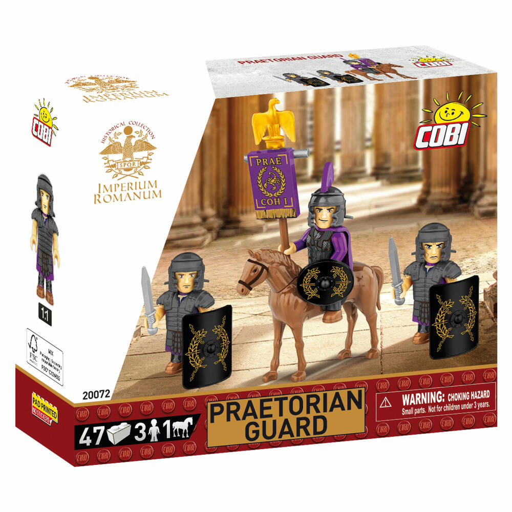 Cobi Klemmbaustein-Set Imperium Romanum - Prätorianische Garde, 47 Teile, COBI-20072