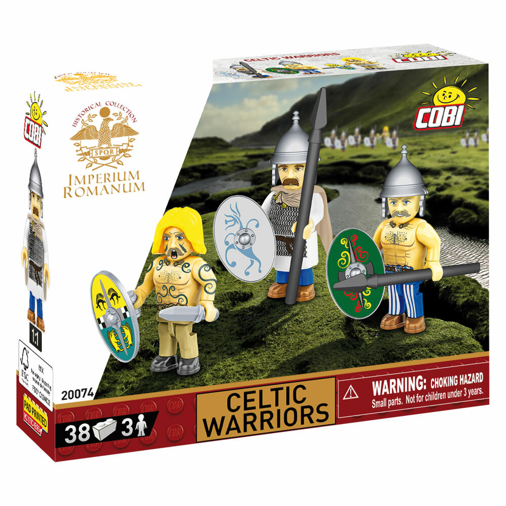 Cobi Klemmbaustein-Set Imperium Romanum - Keltische Krieger, 38 Teile, COBI-20074