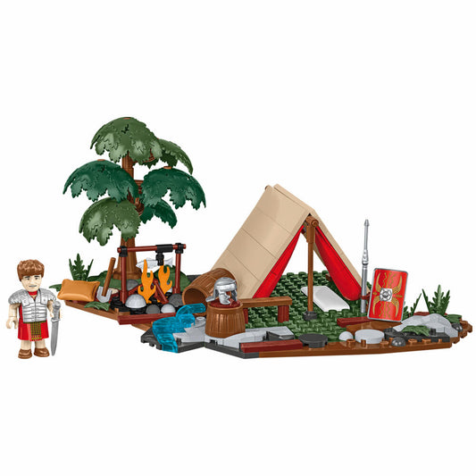 Cobi Klemmbaustein-Set Imperium Romanum - Zelt der römischen Legionäre, 198 Teile, COBI-20078