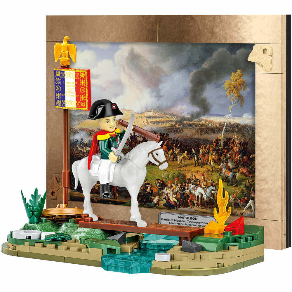 Cobi Klemmbaustein-Set Napoleonic Wars - Napoleon, Schlacht um Moskau, 145 Teile, COBI-20091