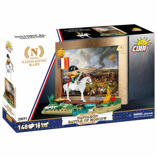 Cobi Klemmbaustein-Set Napoleonic Wars - Napoleon, Schlacht um Moskau, 145 Teile, COBI-20091