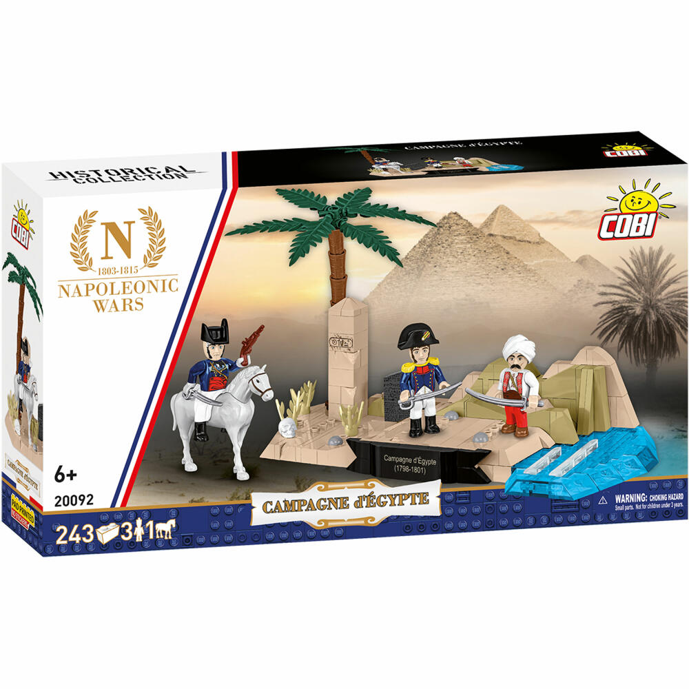Cobi Klemmbaustein-Set Napoleonic Wars - Ägypten-Feldzug, 243 Teile, COBI-20092