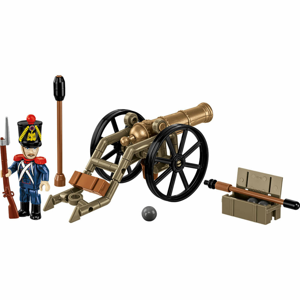 Cobi Klemmbaustein-Set Napoleonic Wars - Französischer Artillerist, 97 Teile, COBI-20093