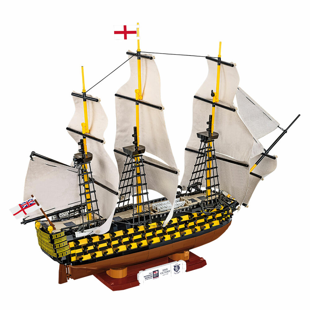 Cobi Klemmbaustein-Set Napoleonic Wars - HMS Victory, 2517 Teile, COBI-20096