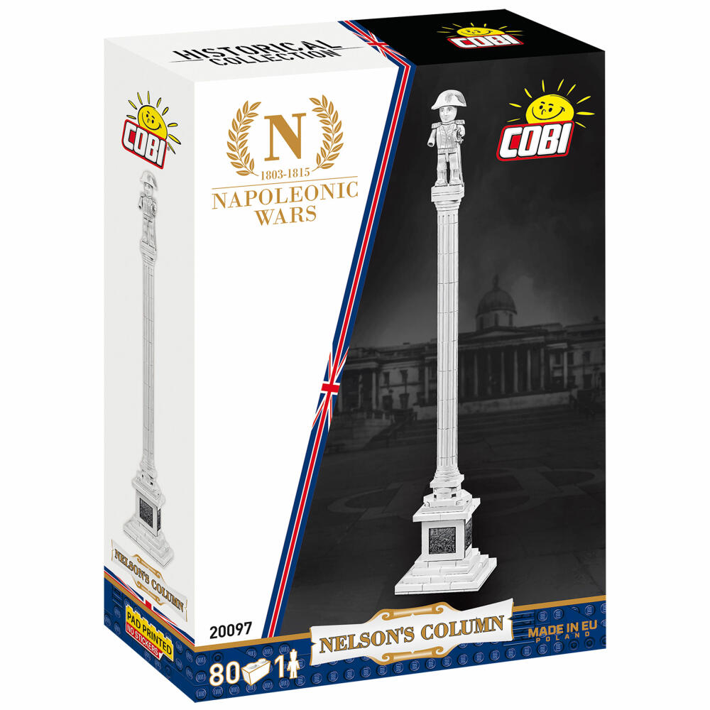 Cobi Klemmbaustein-Set Napoleonic Wars - Trafalgar-Säule, 80 Teile, COBI-20097