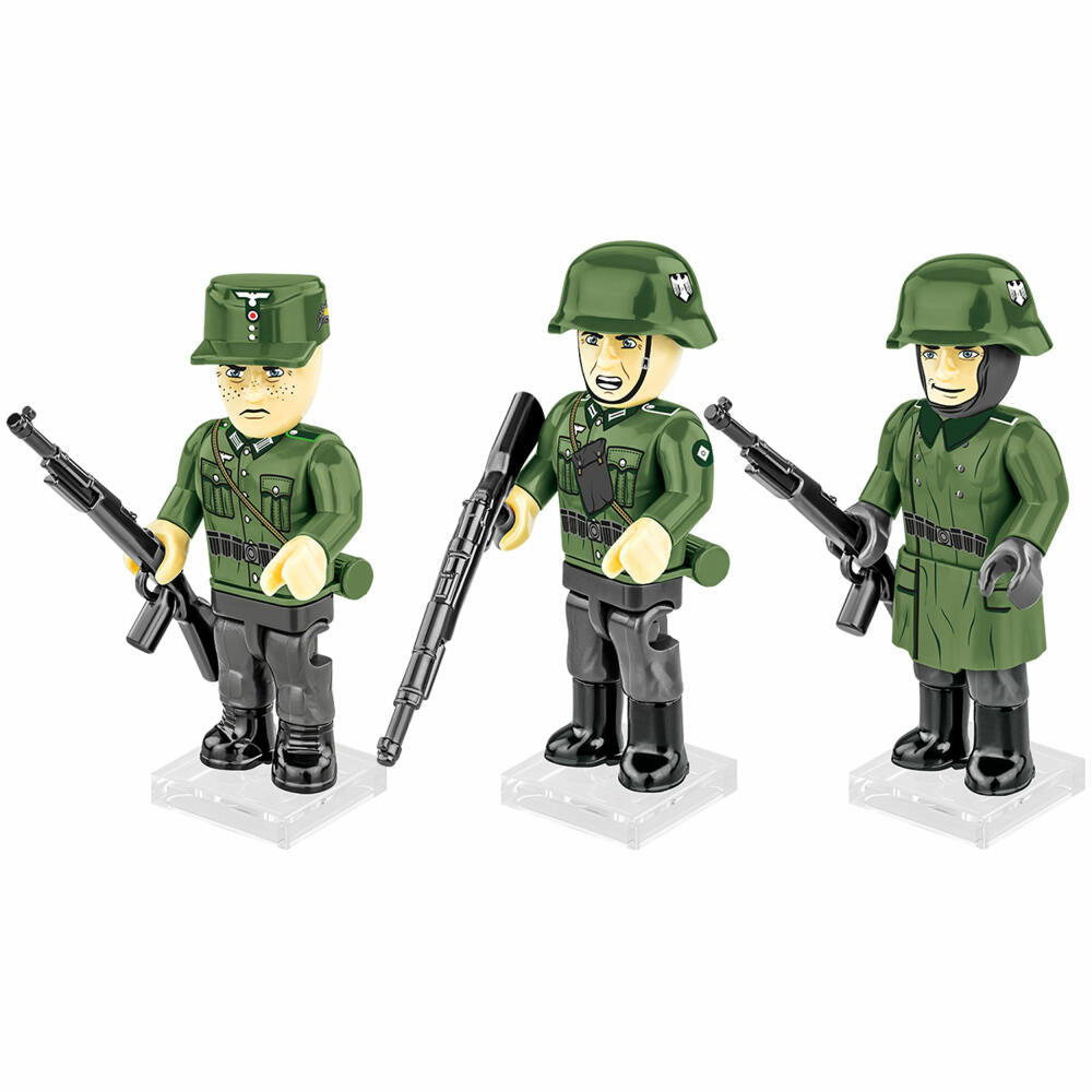 Cobi Klemmbaustein-Set Deutsche Infanterie, Wehrmacht, WW2, 33 Teile, COBI-2060