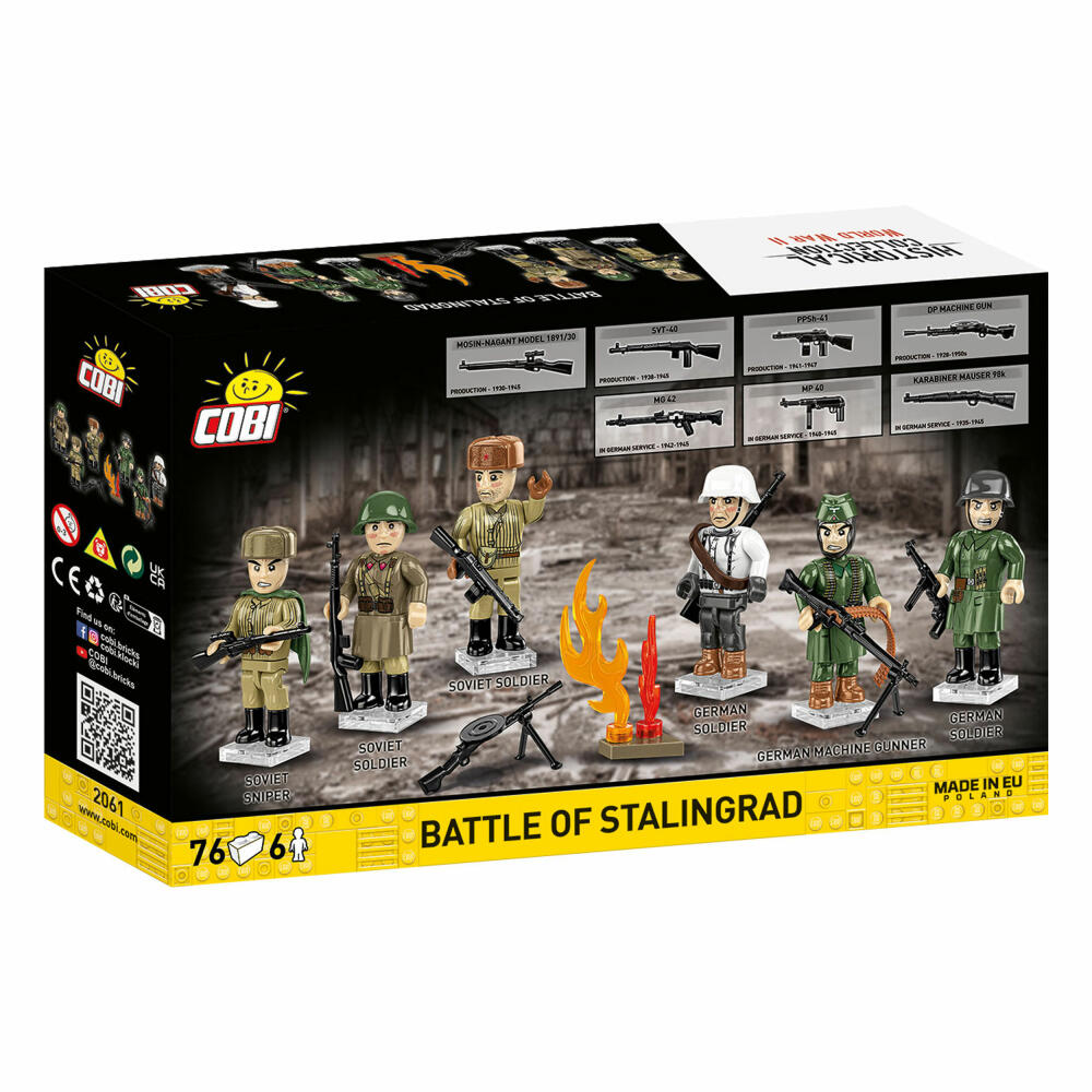 Cobi Klemmbaustein-Set Schlacht um Stalingrad, 76 Teile, 2061