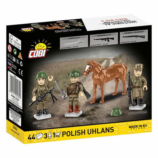 Cobi Klemmbaustein-Set Polnische Uhlane, 44 Teile, 2062