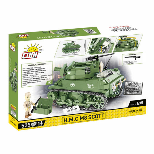 Cobi Klemmbaustein-Set H.M.C M8 Scott, 525 Teile, 2279