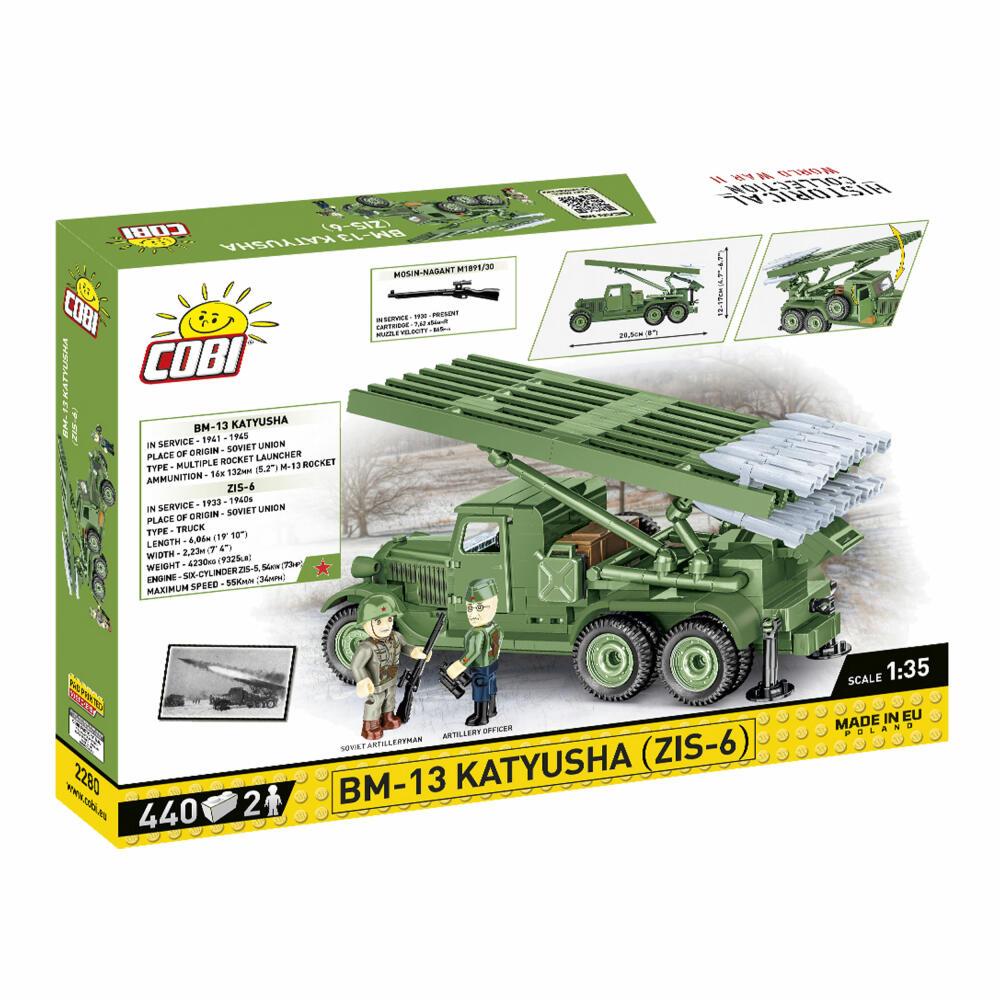 Cobi Klemmbaustein-Set BM 13 Katyusha, 440 Teile, 2280
