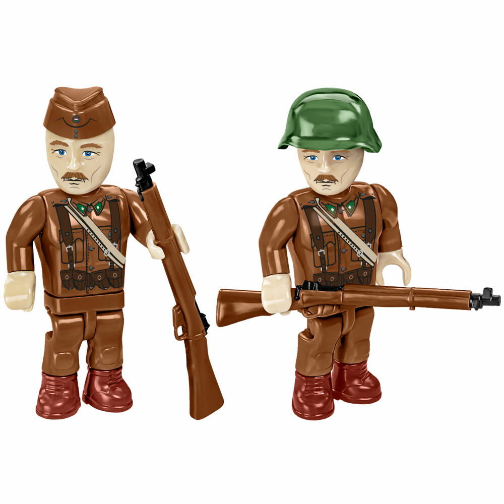 Cobi Klemmbaustein-Set Panzer II Ausf. J, Wehrmacht, WW2, 590 Teile, COBI-2289