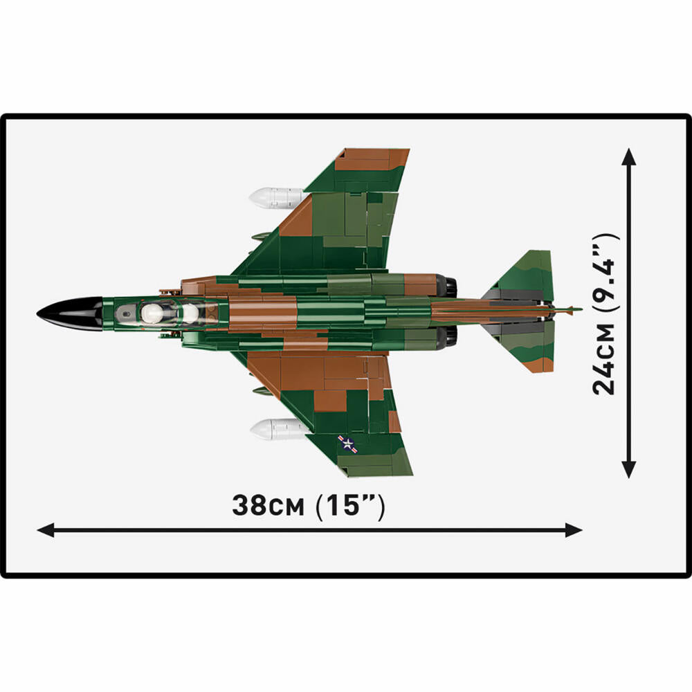 Cobi Klemmbaustein-Set F-4C Phantom II, Vietnam War, 738 Teile, COBI-2427