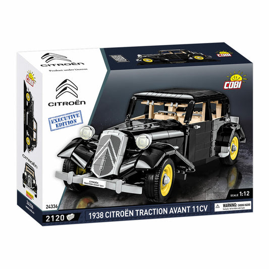Cobi Klemmbaustein-Set Citroen Traction Avant Executive Edition, 2120 Teile, 24336
