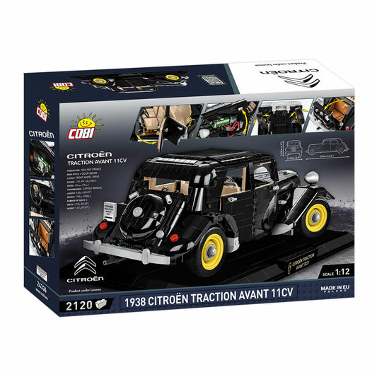 Cobi Klemmbaustein-Set Citroen Traction Avant Executive Edition, 2120 Teile, 24336