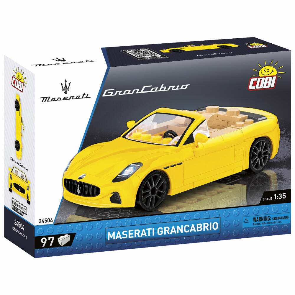 Cobi Klemmbaustein-Set Maserati GranCabrio, Auto, 97 Teile, COBI-24504