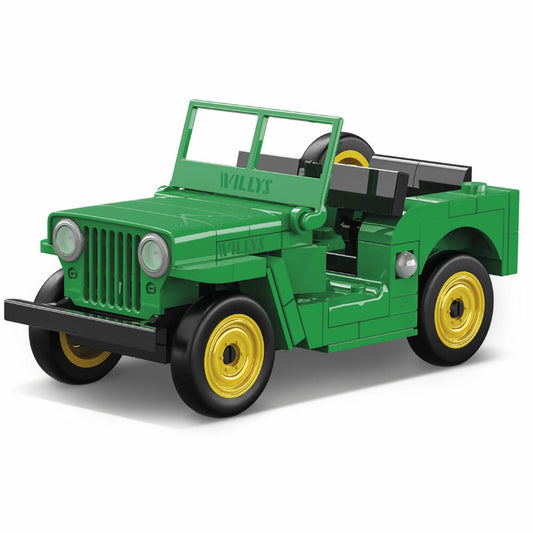 Cobi Klemmbaustein-Set Jeep Willys CJ-2A, Auto, 111 Teile, COBI-24517