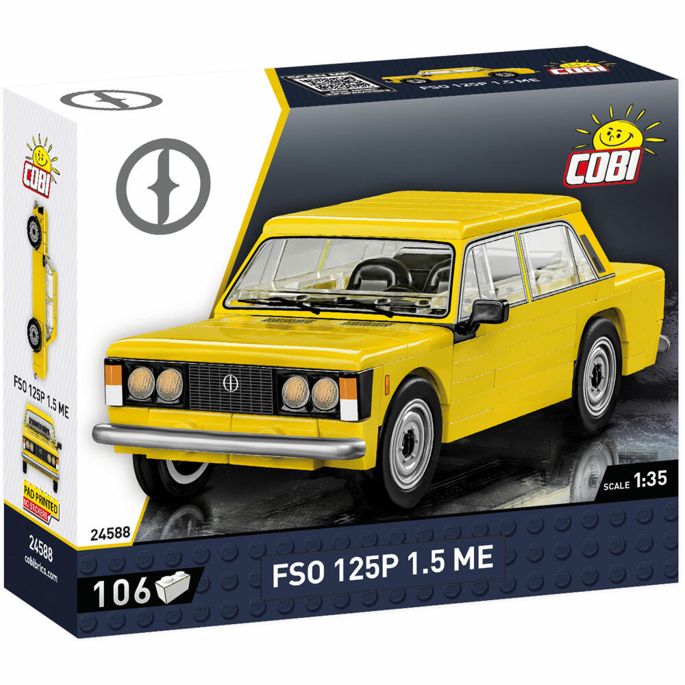 Cobi Klemmbaustein-Set FSO 125p 1.5 ME, Auto, 106 Teile, COBI-24588