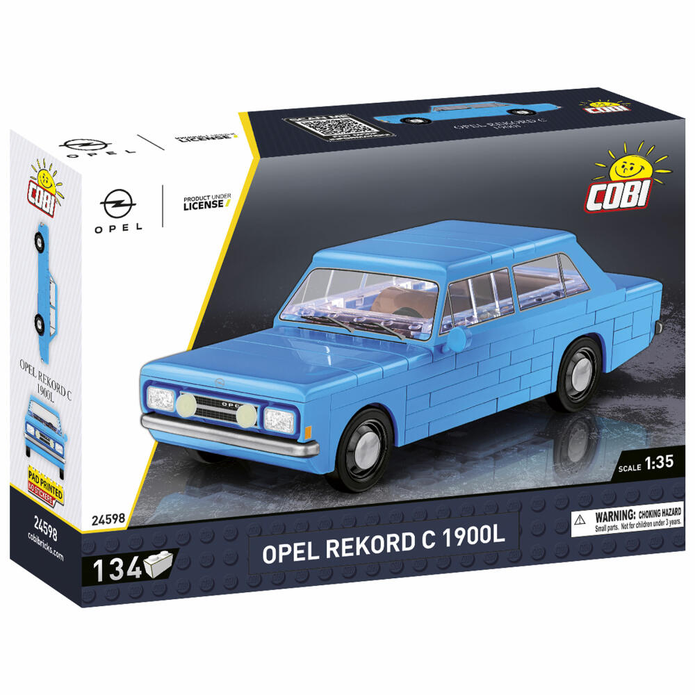 Cobi Klemmbaustein-Set Opel Rekord C 1900 L, Auto, 134 Teile, COBI-24598