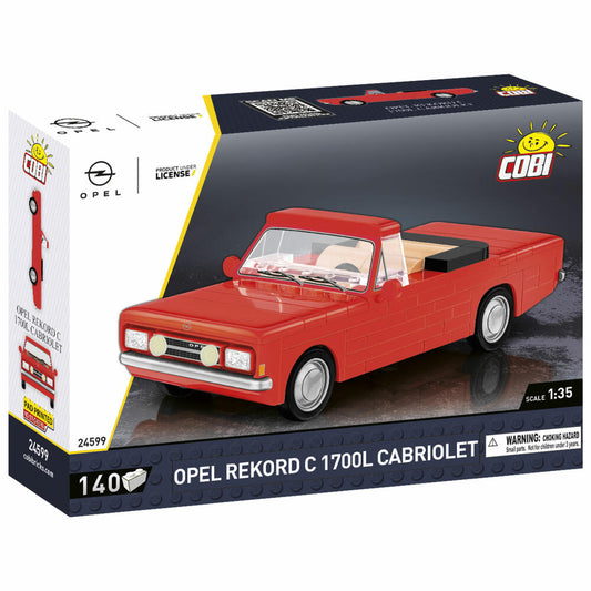 Cobi Klemmbaustein-Set Opel Rekord C 1700 Cabriolet, Auto, 140 Teile, COBI-24599