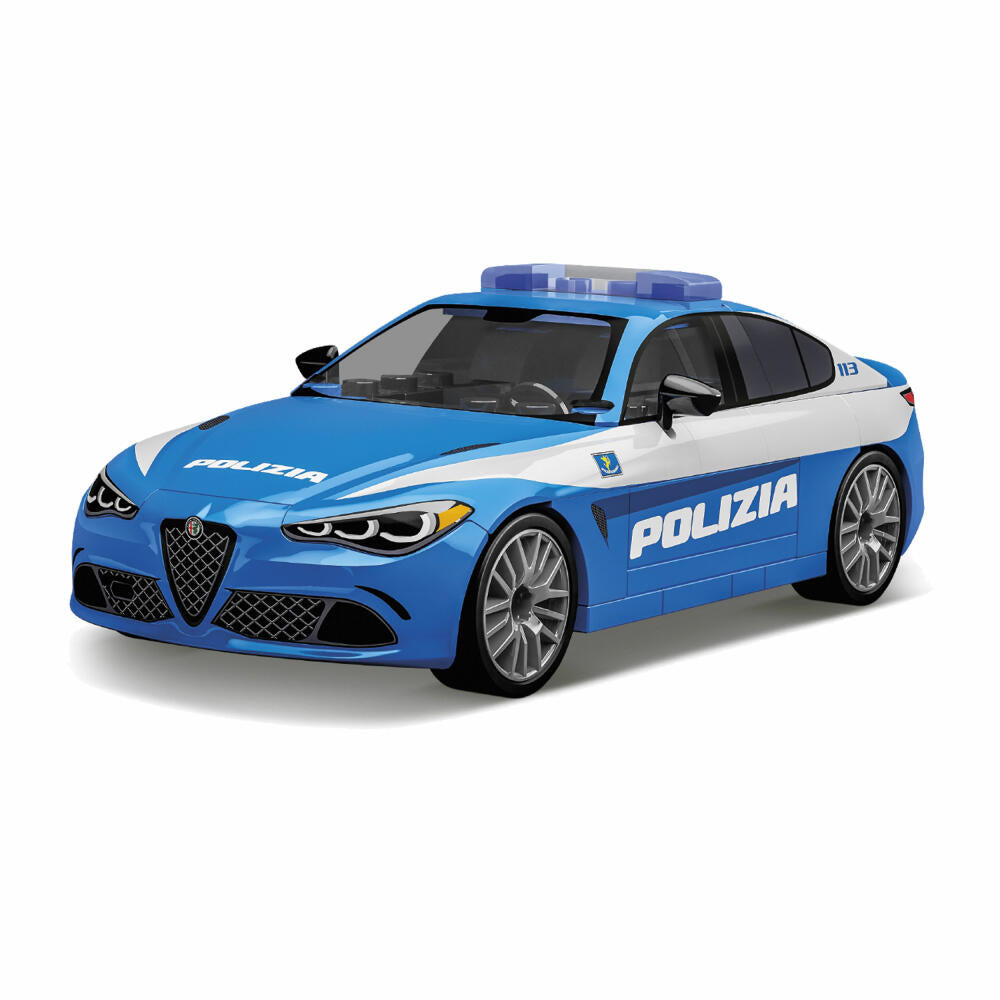 Cobi Klemmbaustein-Set Alfa Romeo Giulia Quadr. Polizia, 93 Teile, 24606